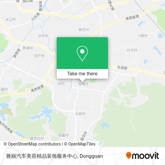 雅丽汽车美容精品装饰服务中心 map