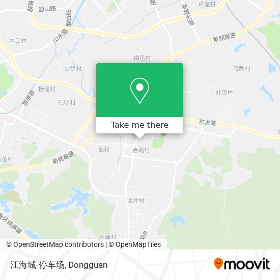 江海城-停车场 map