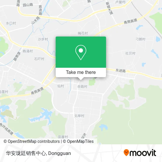 华安珑廷销售中心 map