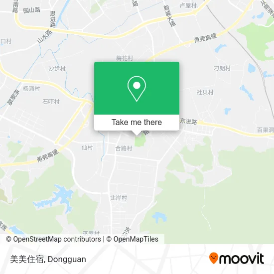 美美住宿 map