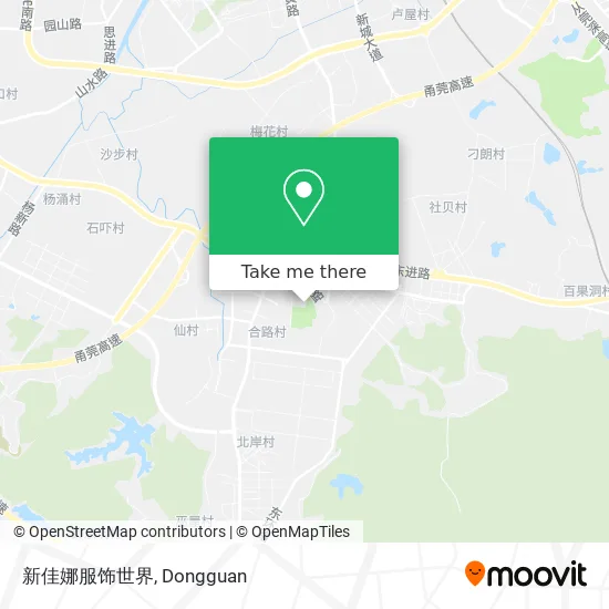 新佳娜服饰世界 map