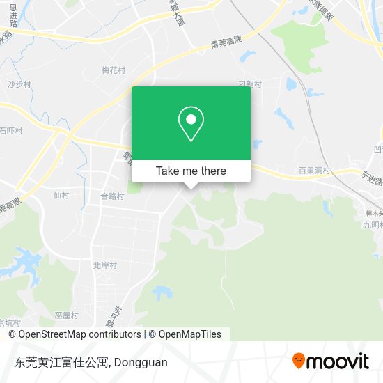 东莞黄江富佳公寓 map