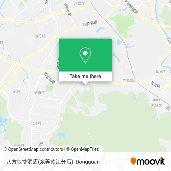 八方快捷酒店(东莞黄江分店) map
