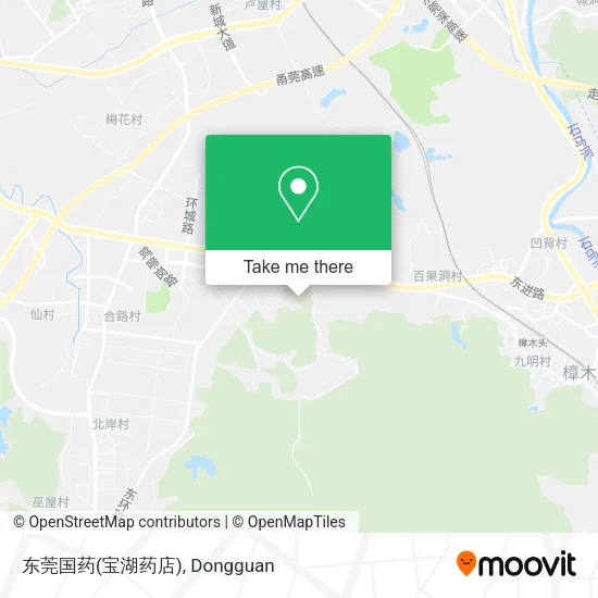 东莞国药(宝湖药店) map