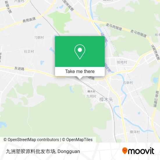九洲塑胶原料批发市场 map
