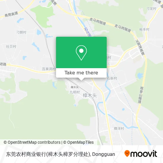 东莞农村商业银行(樟木头樟罗分理处) map