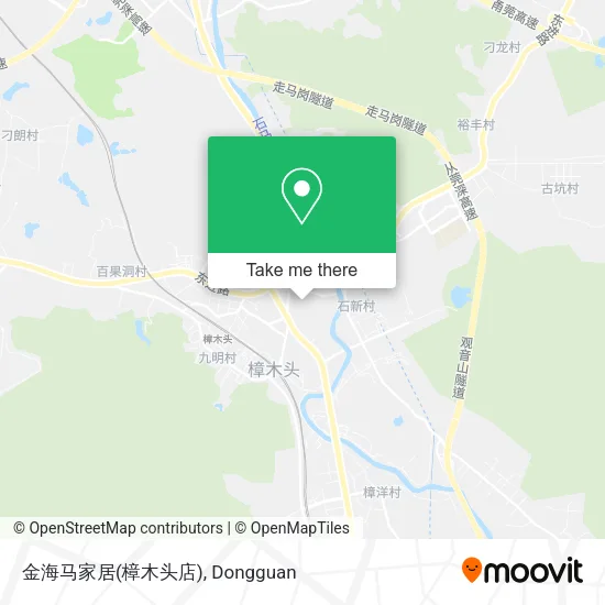 金海马家居(樟木头店) map