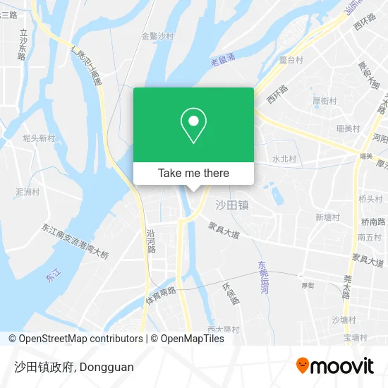 沙田镇政府 map