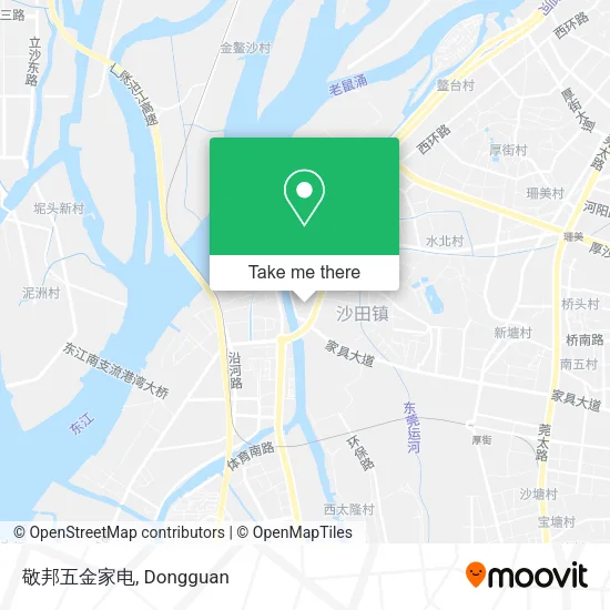 敬邦五金家电 map