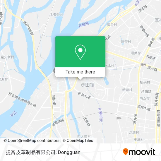 捷富皮革制品有限公司 map