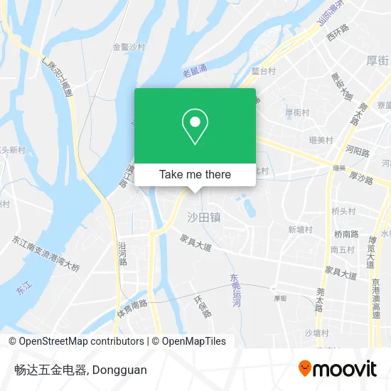 畅达五金电器 map