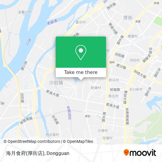 海月食府(厚街店) map