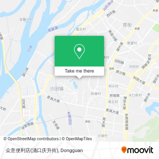 众意便利店(涌口庆升街) map