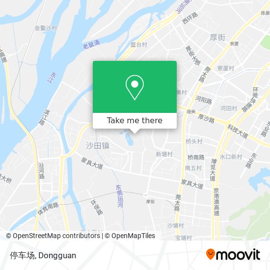 停车场 map