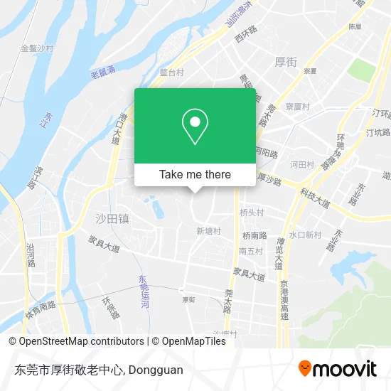 东莞市厚街敬老中心 map