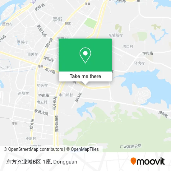 东方兴业城B区-1座 map