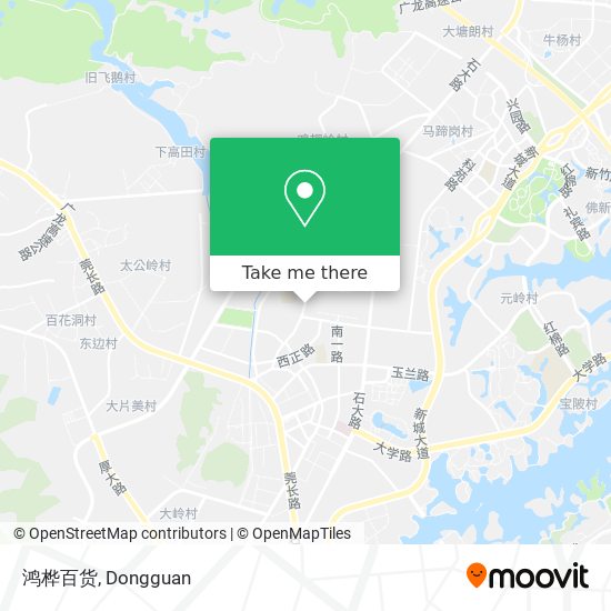 鸿桦百货 map