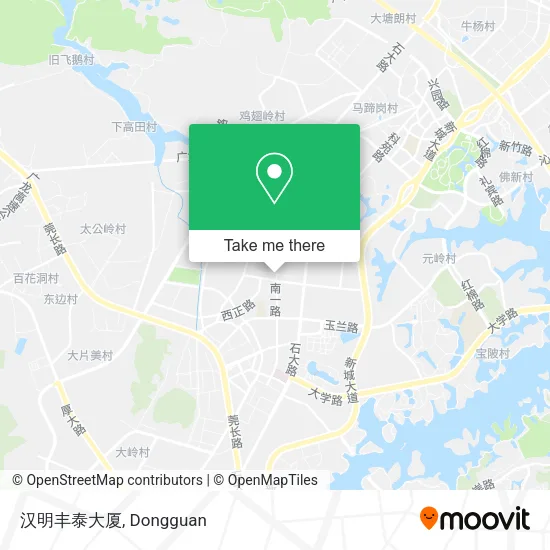 汉明丰泰大厦 map