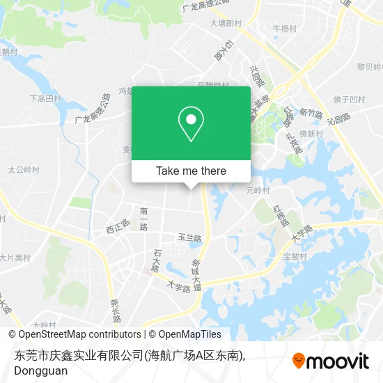 东莞市庆鑫实业有限公司(海航广场A区东南) map
