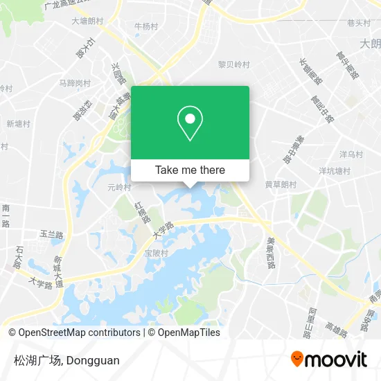 松湖广场 map