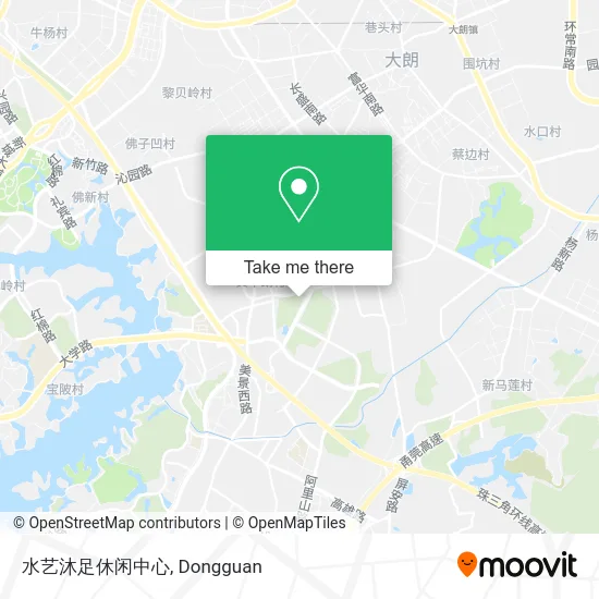 水艺沐足休闲中心 map