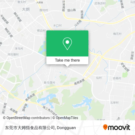 东莞市大姆指食品有限公司 map