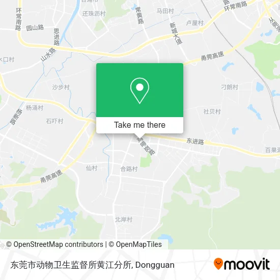 东莞市动物卫生监督所黄江分所 map