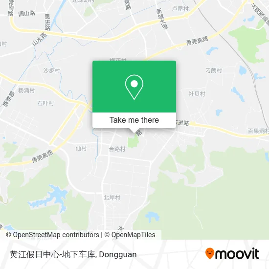 黄江假日中心-地下车库 map