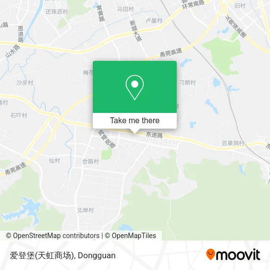 爱登堡(天虹商场) map