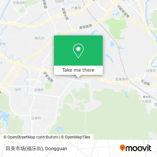 田美市场(福乐街) map