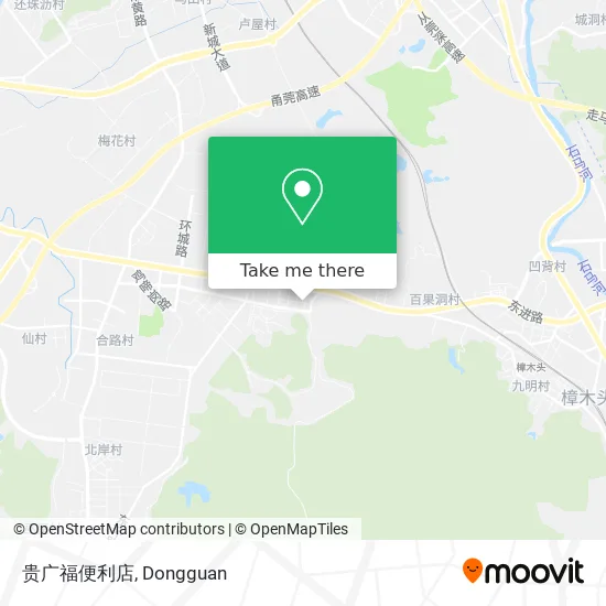 贵广福便利店 map