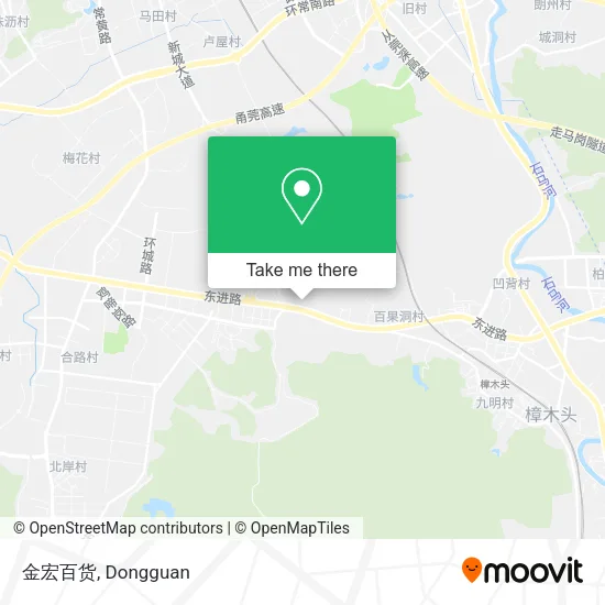金宏百货 map