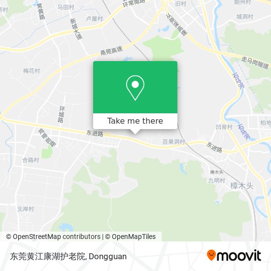 东莞黄江康湖护老院 map