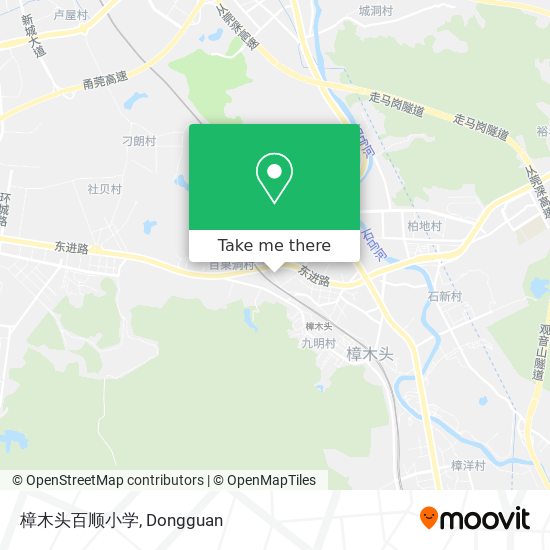 樟木头百顺小学 map