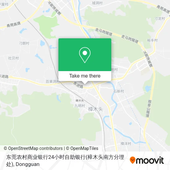 东莞农村商业银行24小时自助银行(樟木头南方分理处) map
