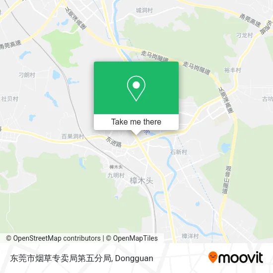 东莞市烟草专卖局第五分局 map