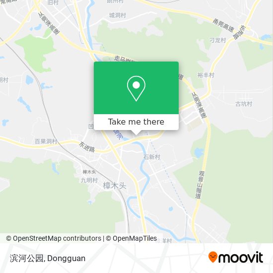 滨河公园 map