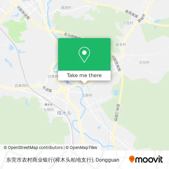东莞市农村商业银行(樟木头柏地支行) map