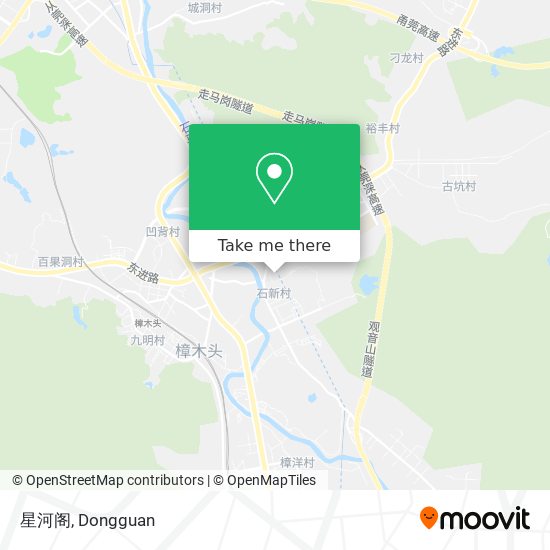 星河阁 map