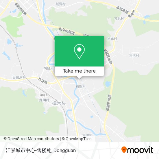 汇景城市中心-售楼处 map