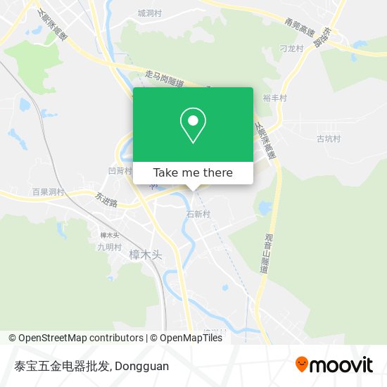 泰宝五金电器批发 map