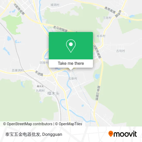 泰宝五金电器批发 map