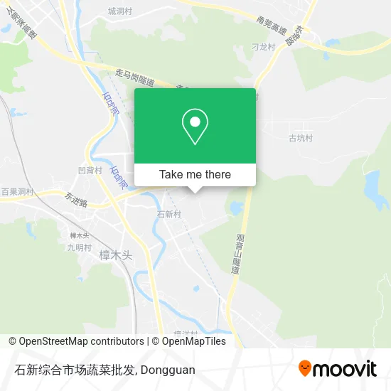 石新综合市场蔬菜批发 map