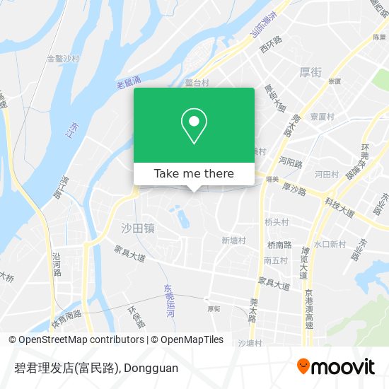 碧君理发店(富民路) map