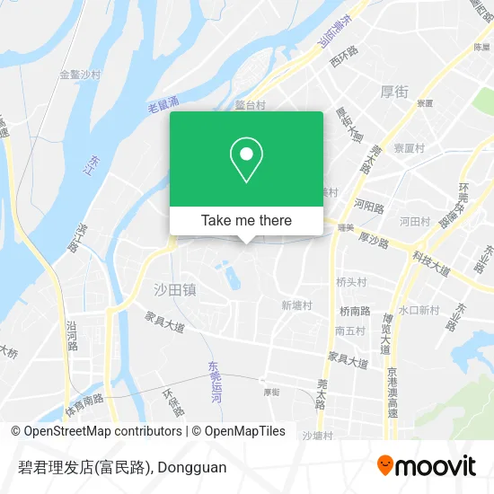 碧君理发店(富民路) map
