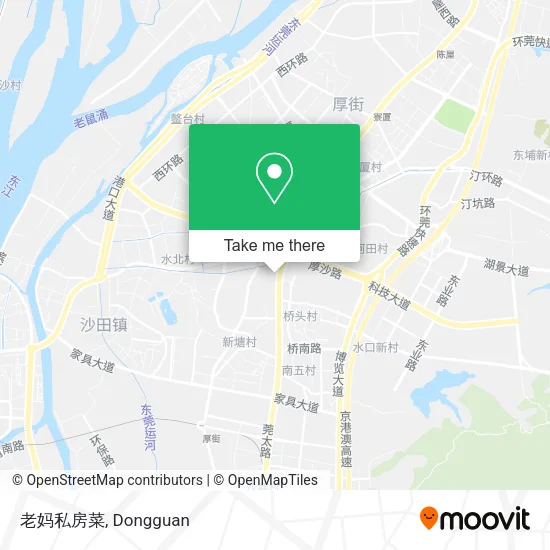 老妈私房菜 map