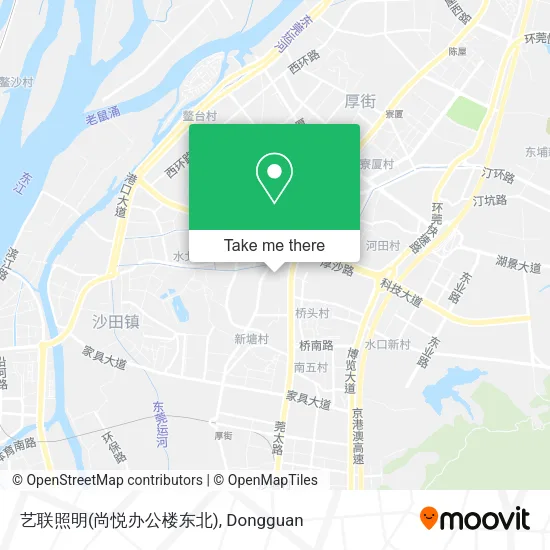 艺联照明(尚悦办公楼东北) map