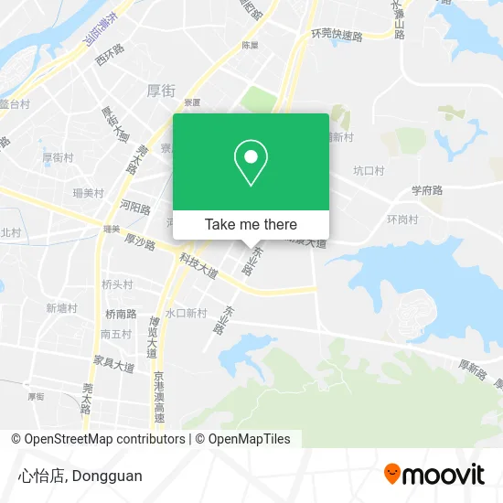 心怡店 map