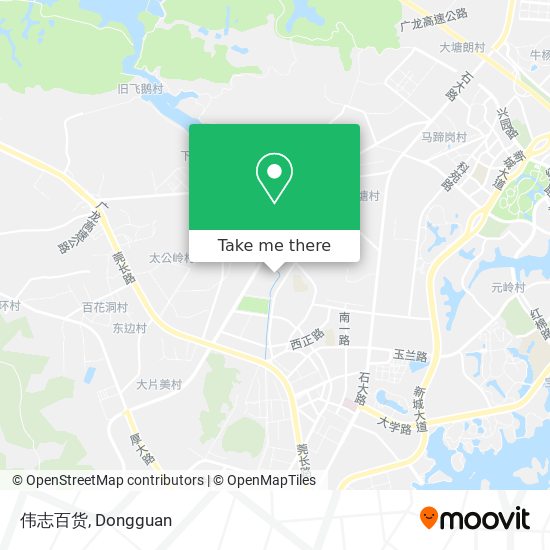 伟志百货 map