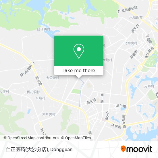 仁正医药(大沙分店) map